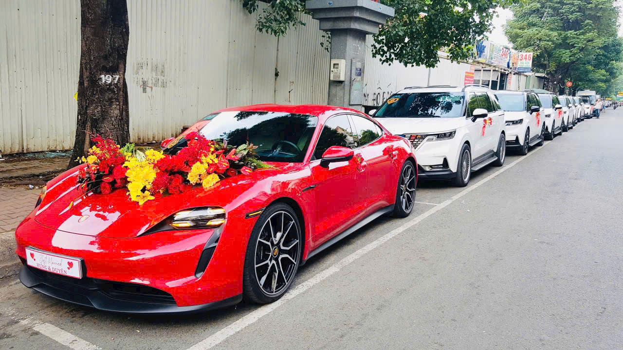 Xe cưới Porsche